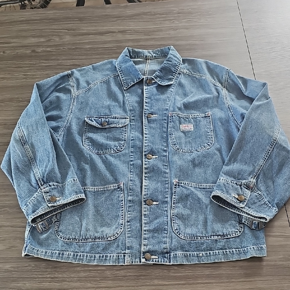 Smith's Workwear Light Blue Denim Chore Jacket
